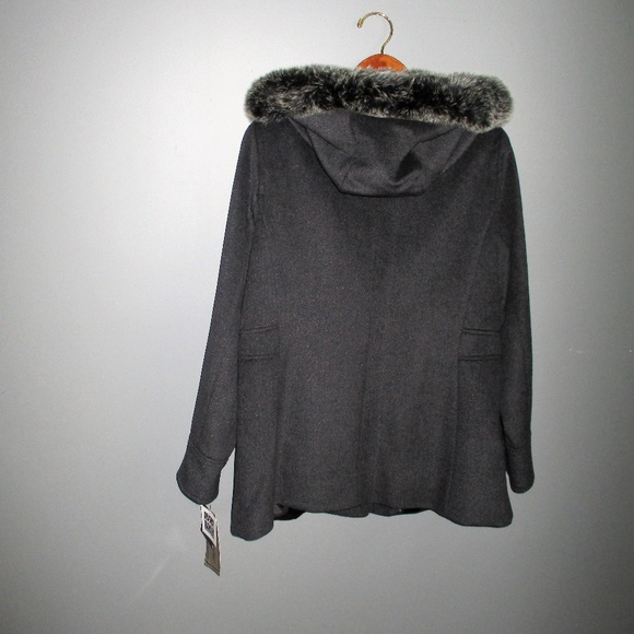 NWT Forecaster Platinum Wool Blend Coat Size 16 - Picture 2 of 8